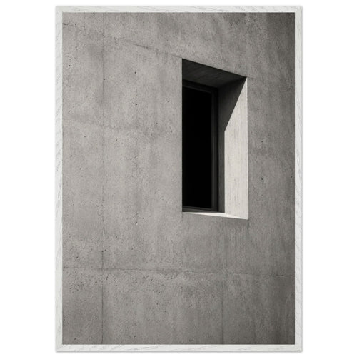 Window Void – Framed Scandinavian Wall Art Print