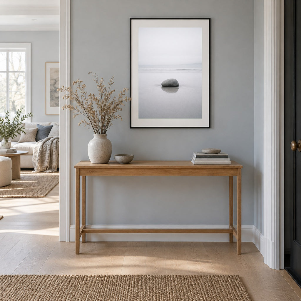 Tidal Stillness – Framed Scandinavian Wall Art Print
